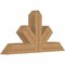 Ekena Millwork Saratoga Timber Gable Bracket, Western Red Cedar, 48"W x 24"H x 5 1/2"D x 5 1/2"F, 12/12 Pitch GBW048X24X0606SAR00SWR - alternate 3